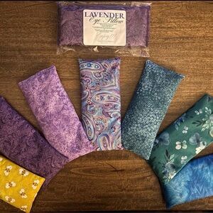 Handcrafted Organic Lavender Eye Pillows